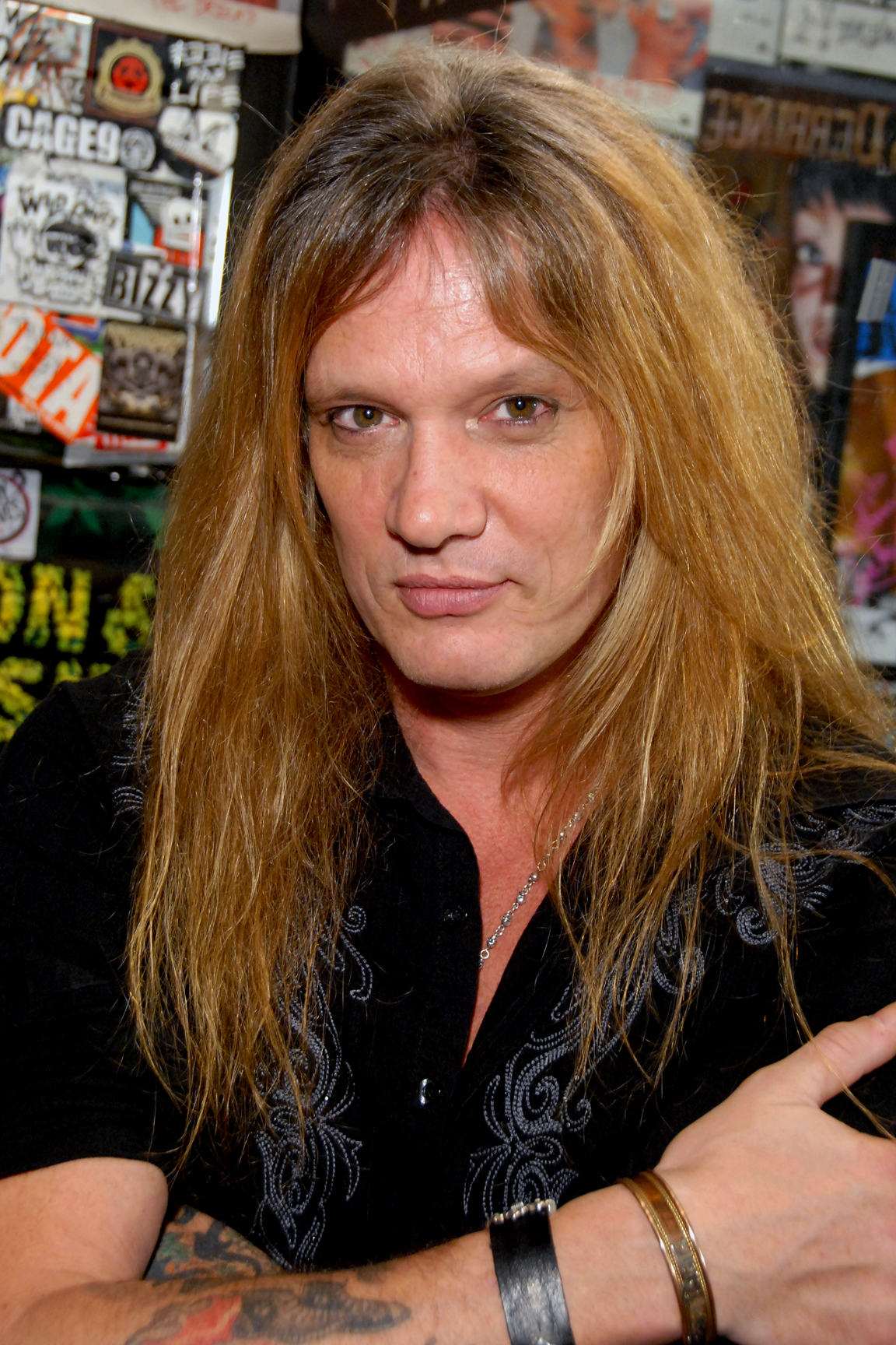 Sebastian Bach Speaks Out on the Christina Applegate and Brad Pitt Love Triangle